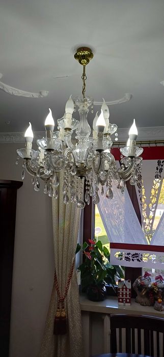 lampa sufitowa krysztalowa