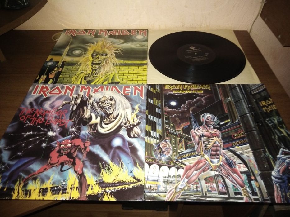 Пластинки IRON MAIDEN Одним лотом за 2300