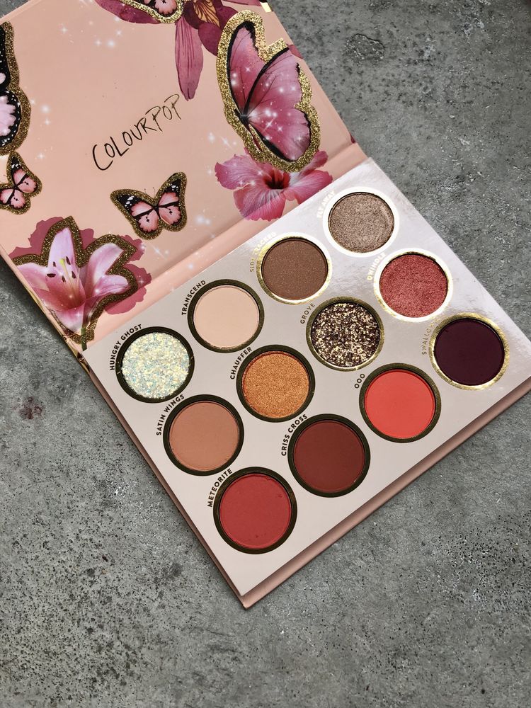 Colourpop A Flutter paleta cieni do powiek