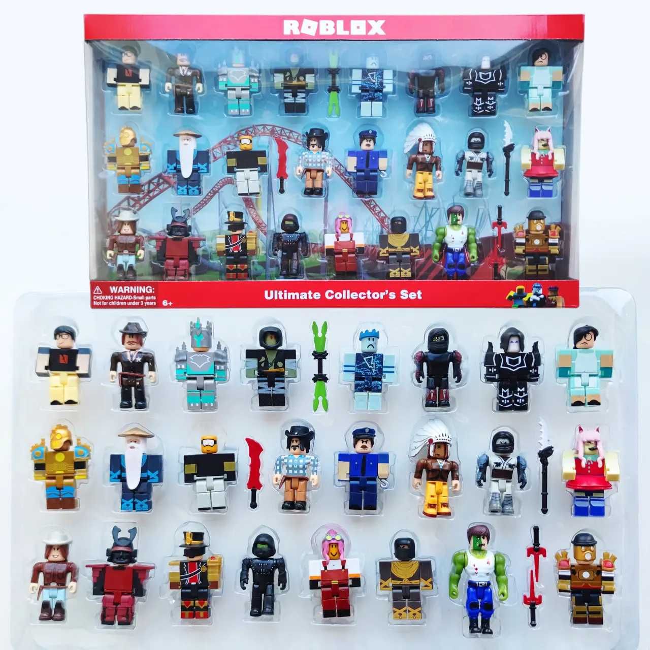 Ігровий набір колекційних фігурок Роблокс Roblox 24 герої з аксесуарам