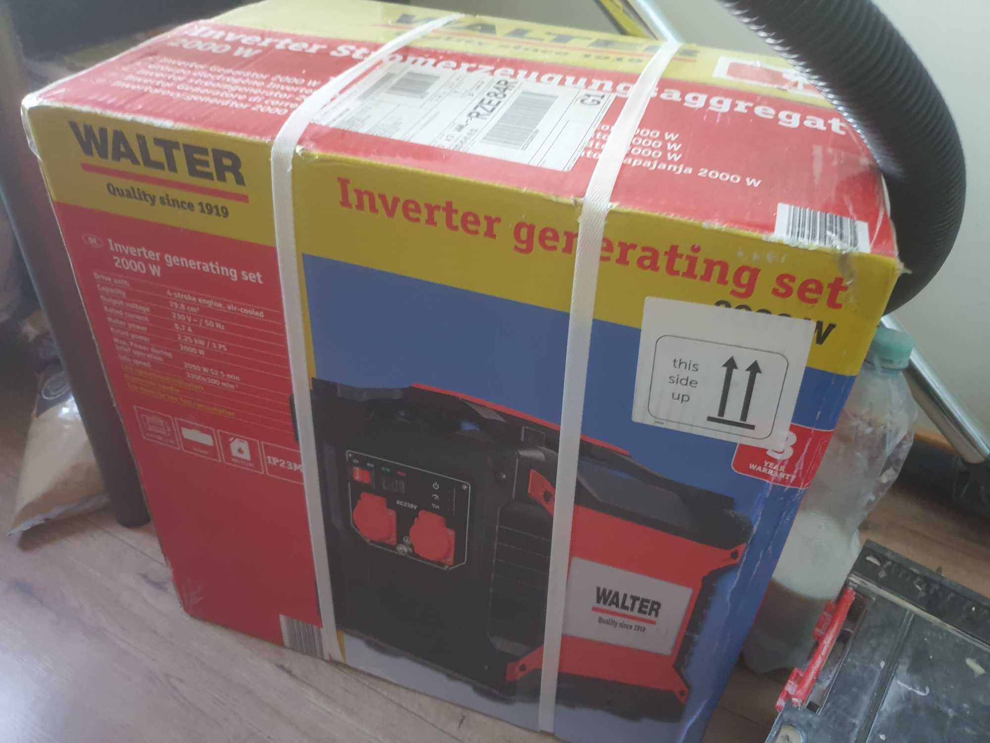 WALTER Inwerterowy generator prądu 2000