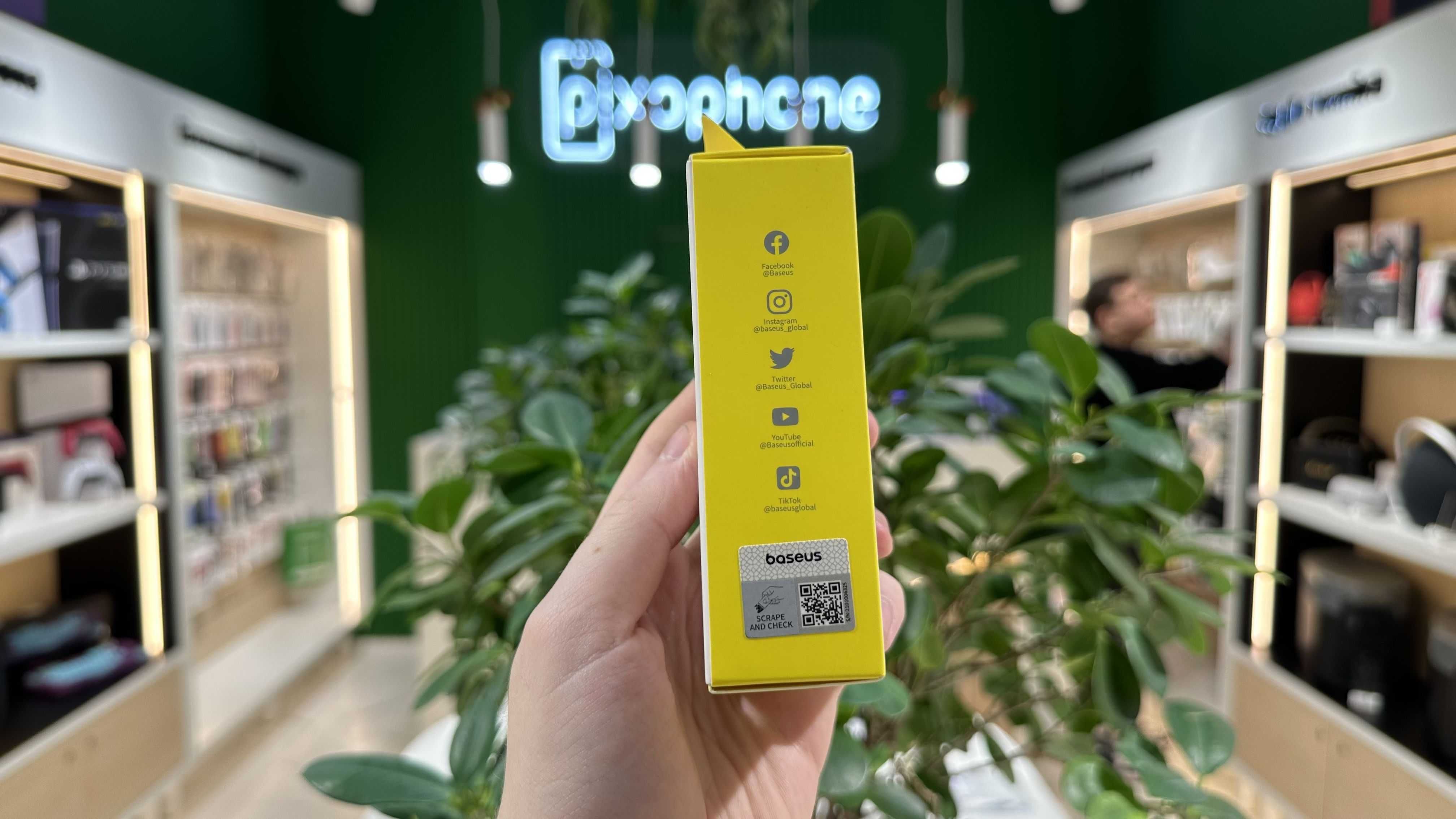 NEW Мережевий зарядний пристрій Baseus GaN5S Fast Charger 1C 20W White