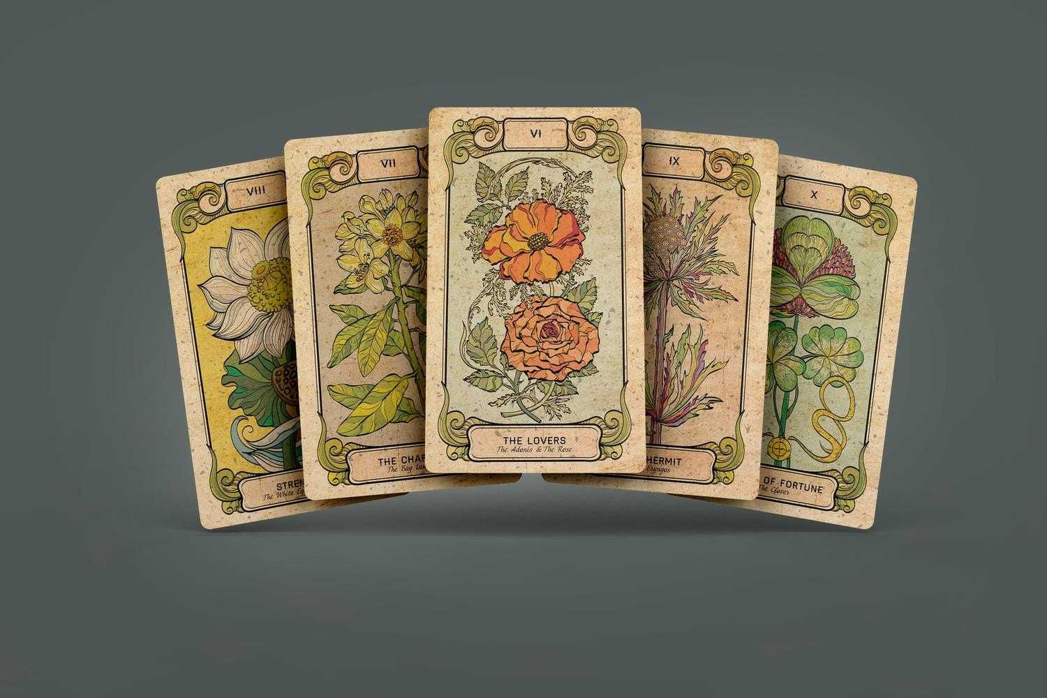 Botanica Oculta Baralho cartas de tarô Tarot Cards