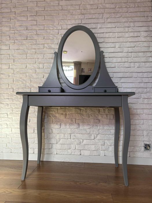 Toaletka hemnes ikea szara