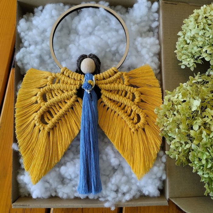 Патріотичний янгол,ангел,сувенір