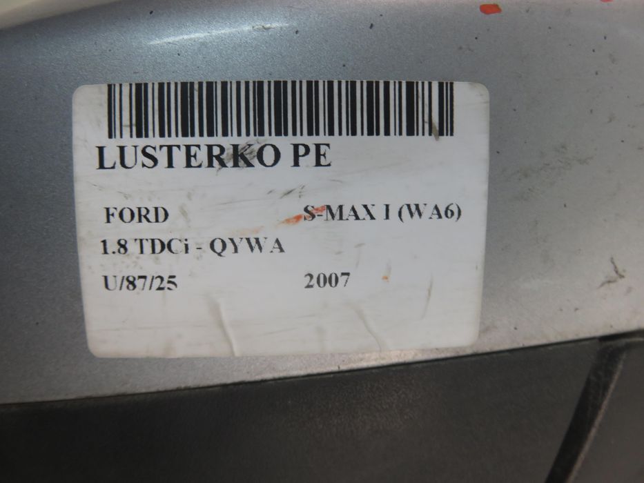 Lusterko Prawe Ford S-max I 6 Pin 66