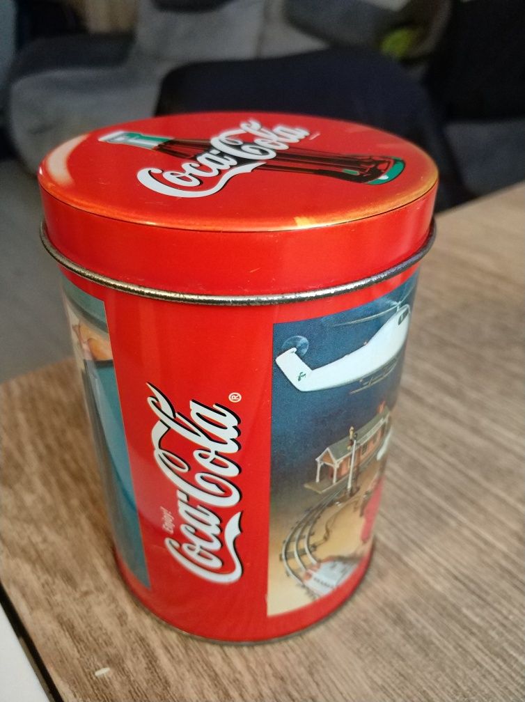 Puszka pojemnik Coca-Cola