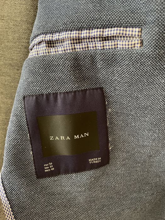 Casaco Zara Azul Homem