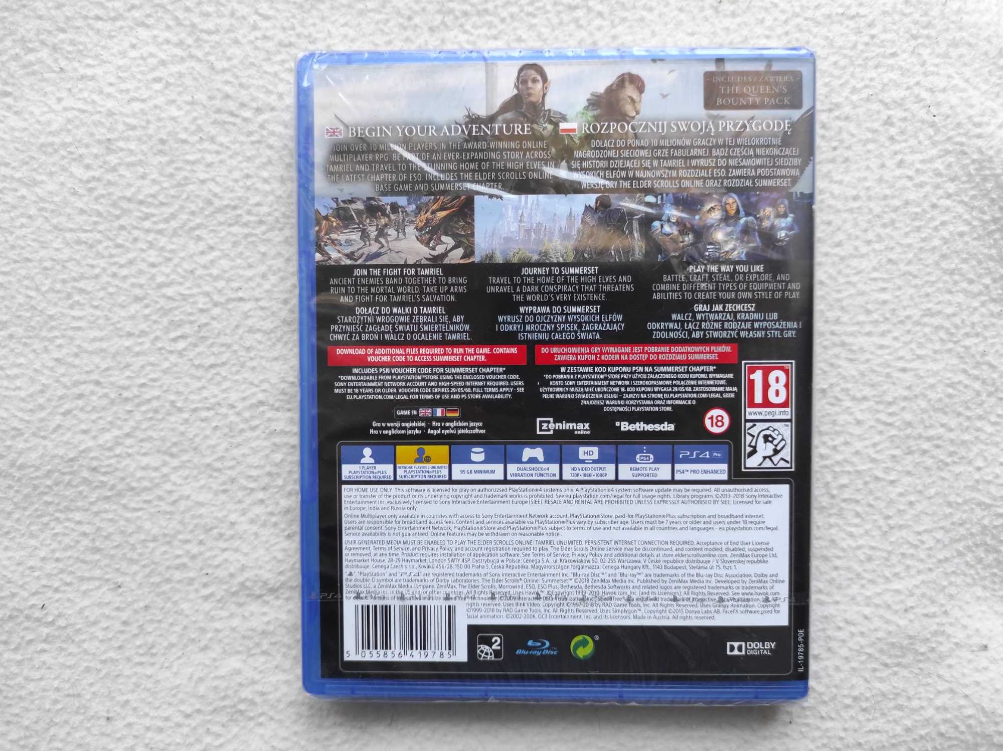 Nowa - The Elder Scrolls Online: Summerset - PS4