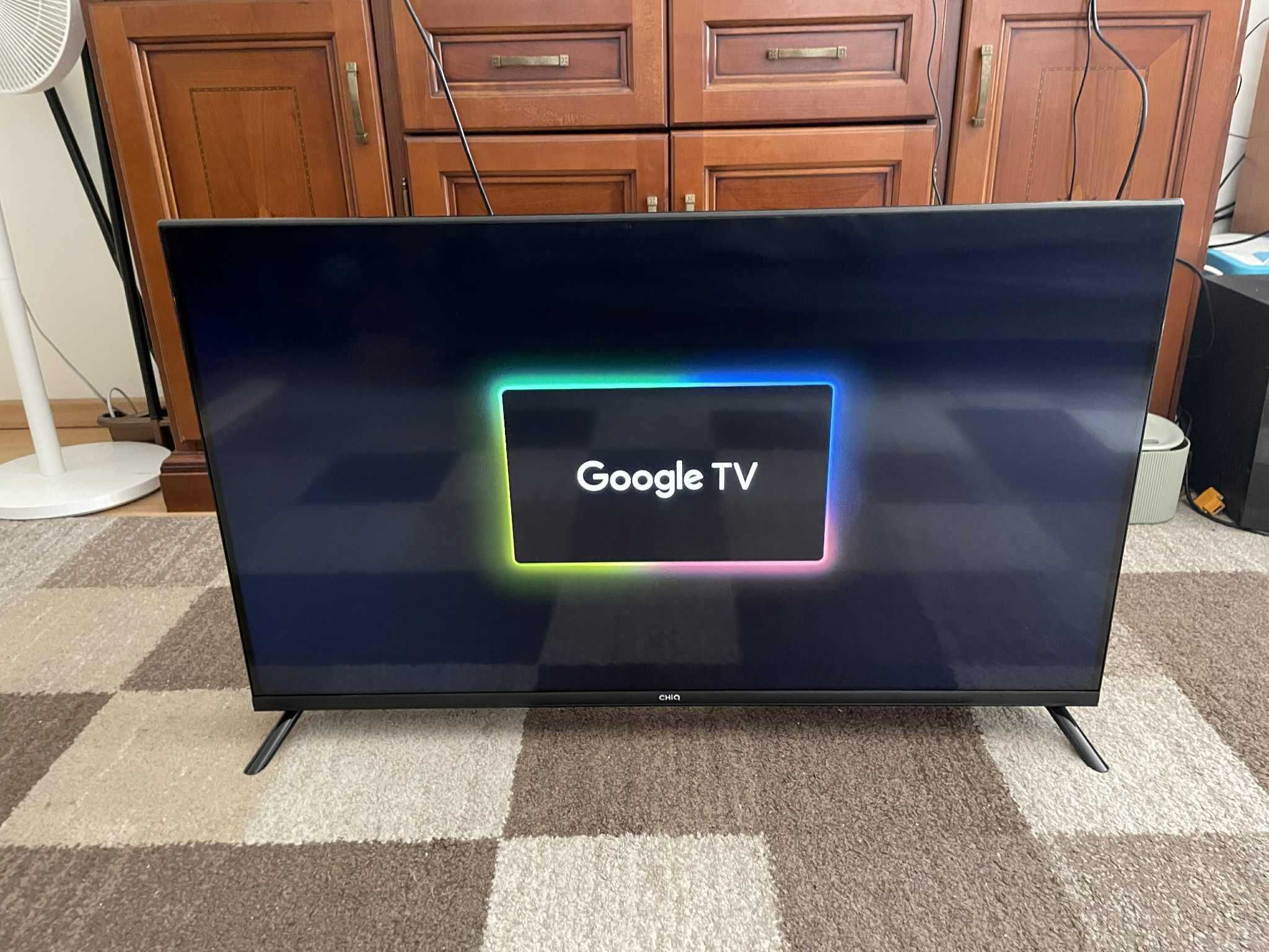 Telewizor QLED CHiQ  40" Smart TV GoogleTV DVB-T2 na Gwarancji