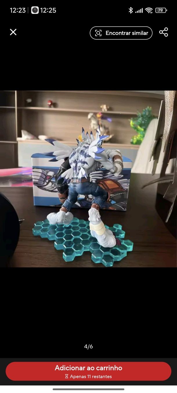 Figura Digimon Garurumon