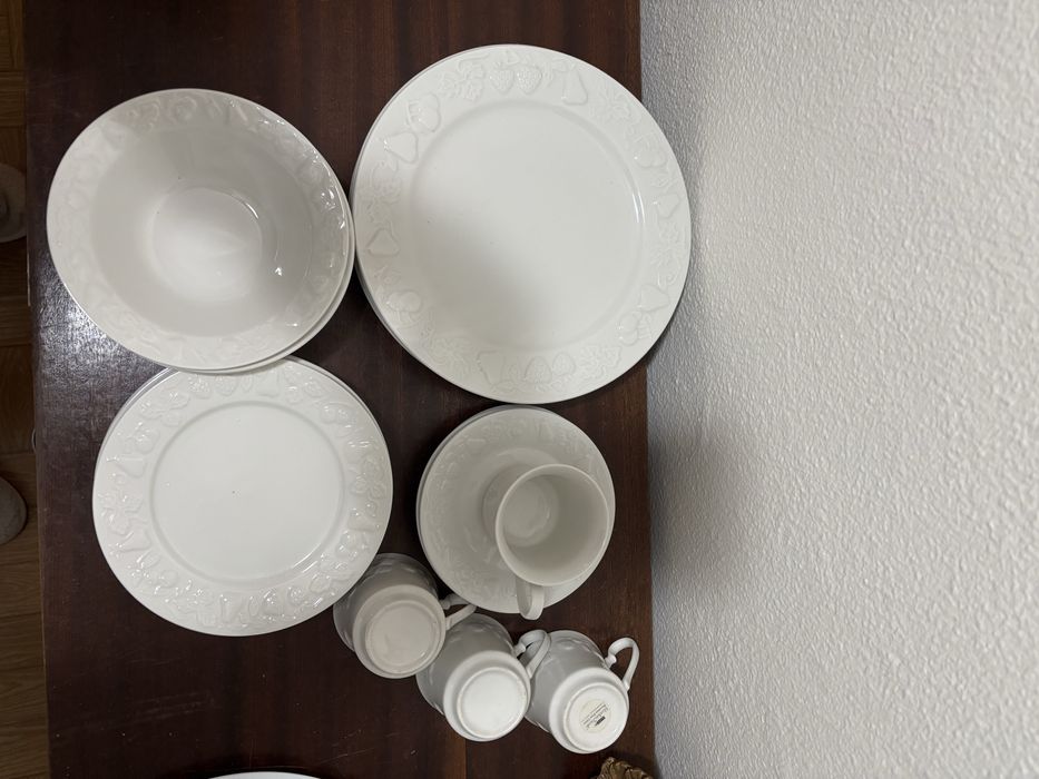 Serviço de loiça e de chá