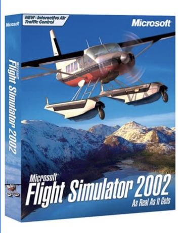 Flight Simulator 2002 da microsoft CD
