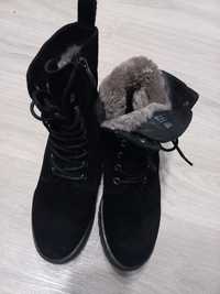 Чорні зимні чоботи, 38 розмір