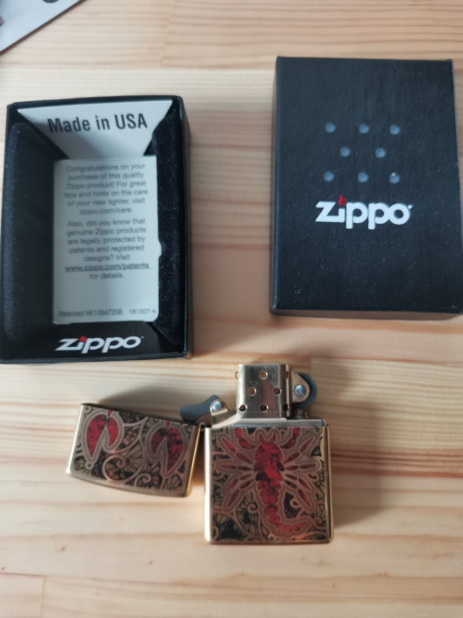 Zippo зажигалка, оригинал, полный комплект