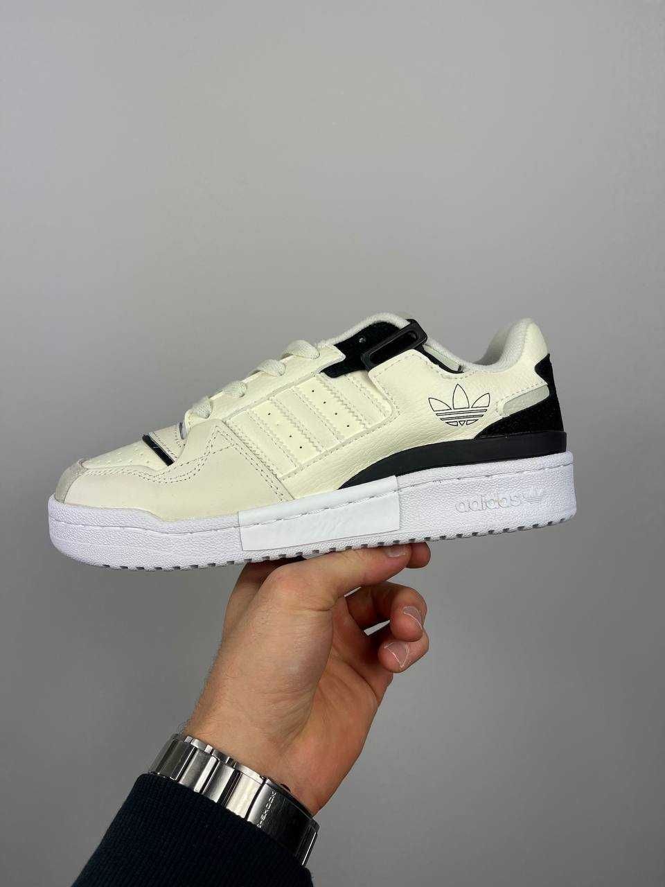 Жіночі кросівки Adidas Forum ‘Exhibit White Black’ (36-40 р.)