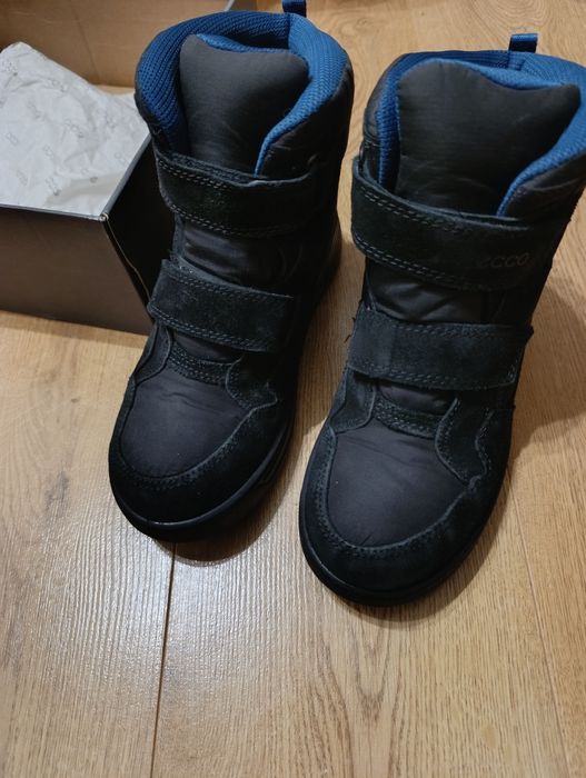 Зимові чобітки Ecco 38  39 р 25 см зимние ботинки сапоги сапожки экко