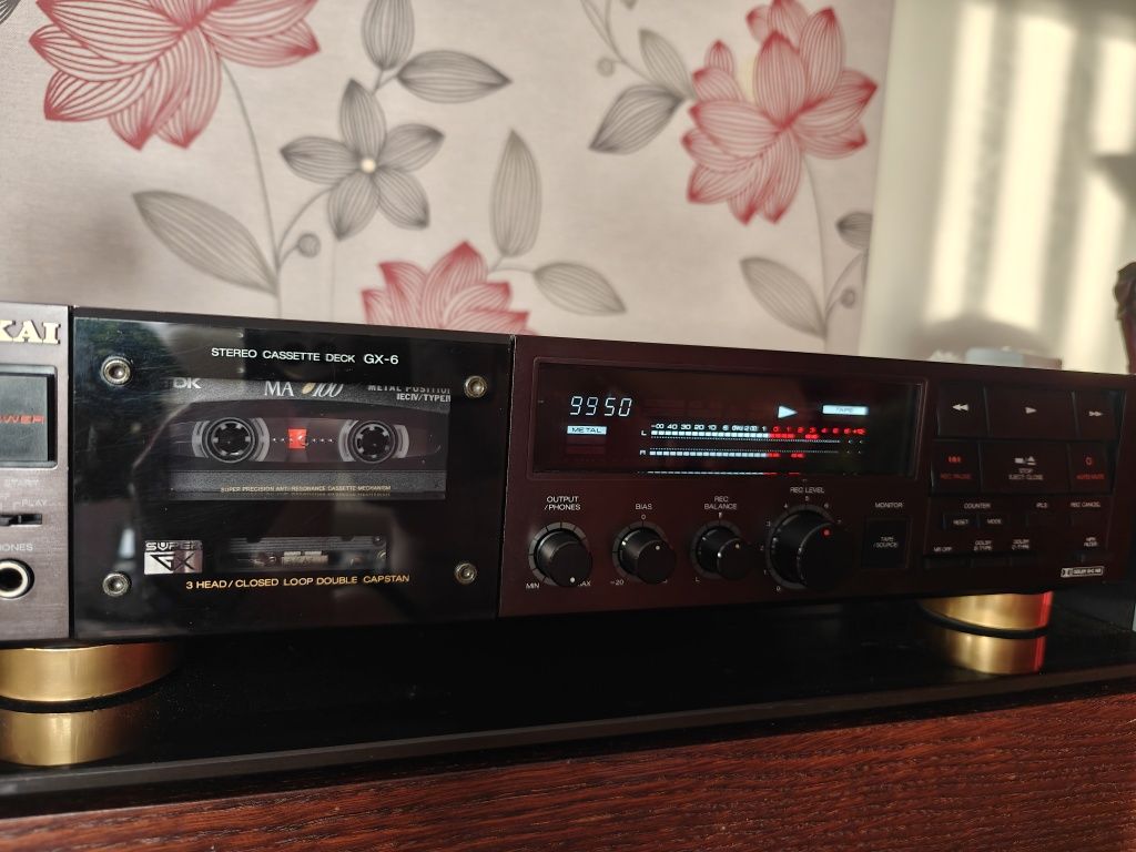 Akai Gx 6. Plus pięć kaset.Super Okazja