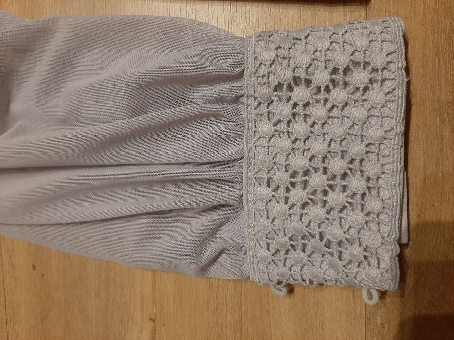 Bluzka koronka M szara