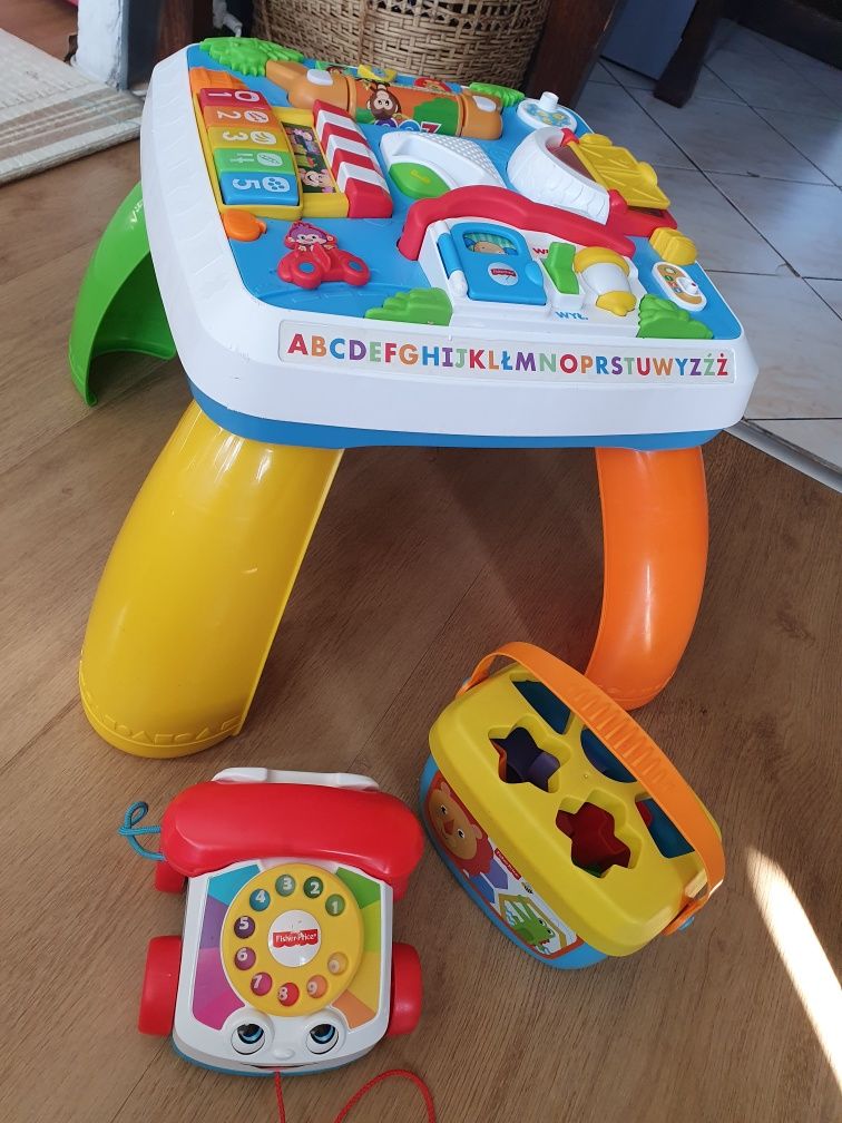 Sorter fisher price wiaderko z kształtami 6m+