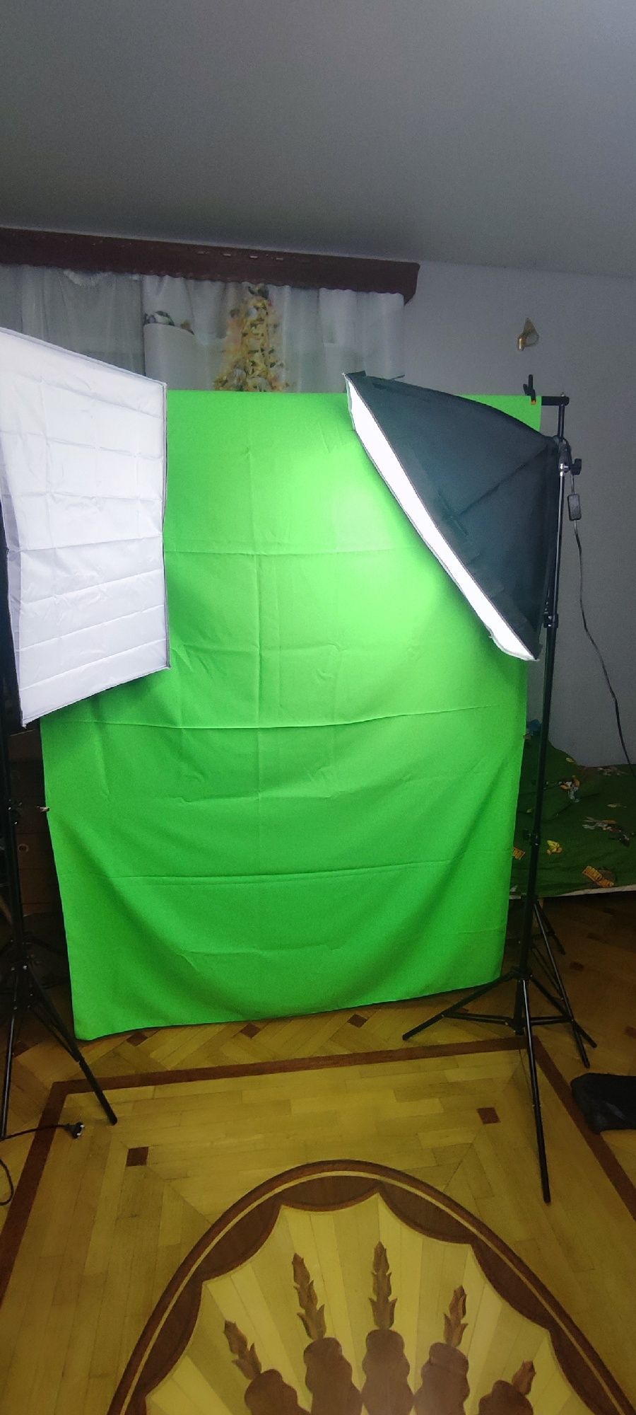 Kit de 2 softbox com 2 tripés Lampada 135w e tripés **NOVO**