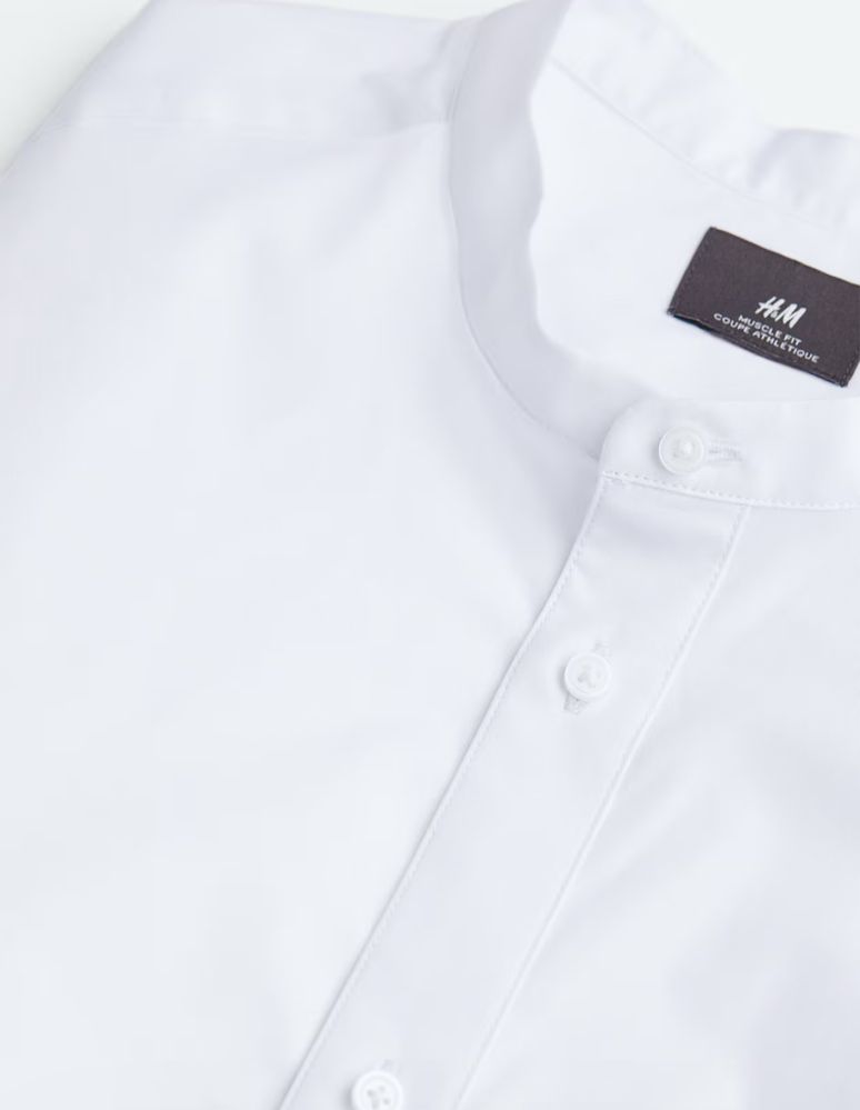 Koszula ze stójką H&M