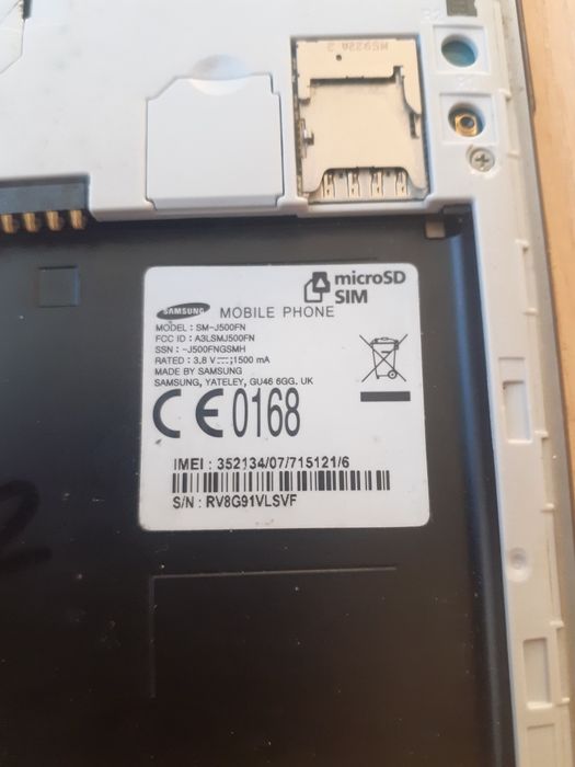 Samsung Galaxy j5 j500nf