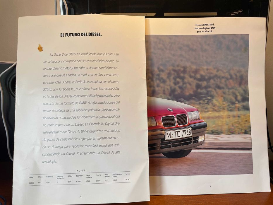 Catálogo BMW 325 td