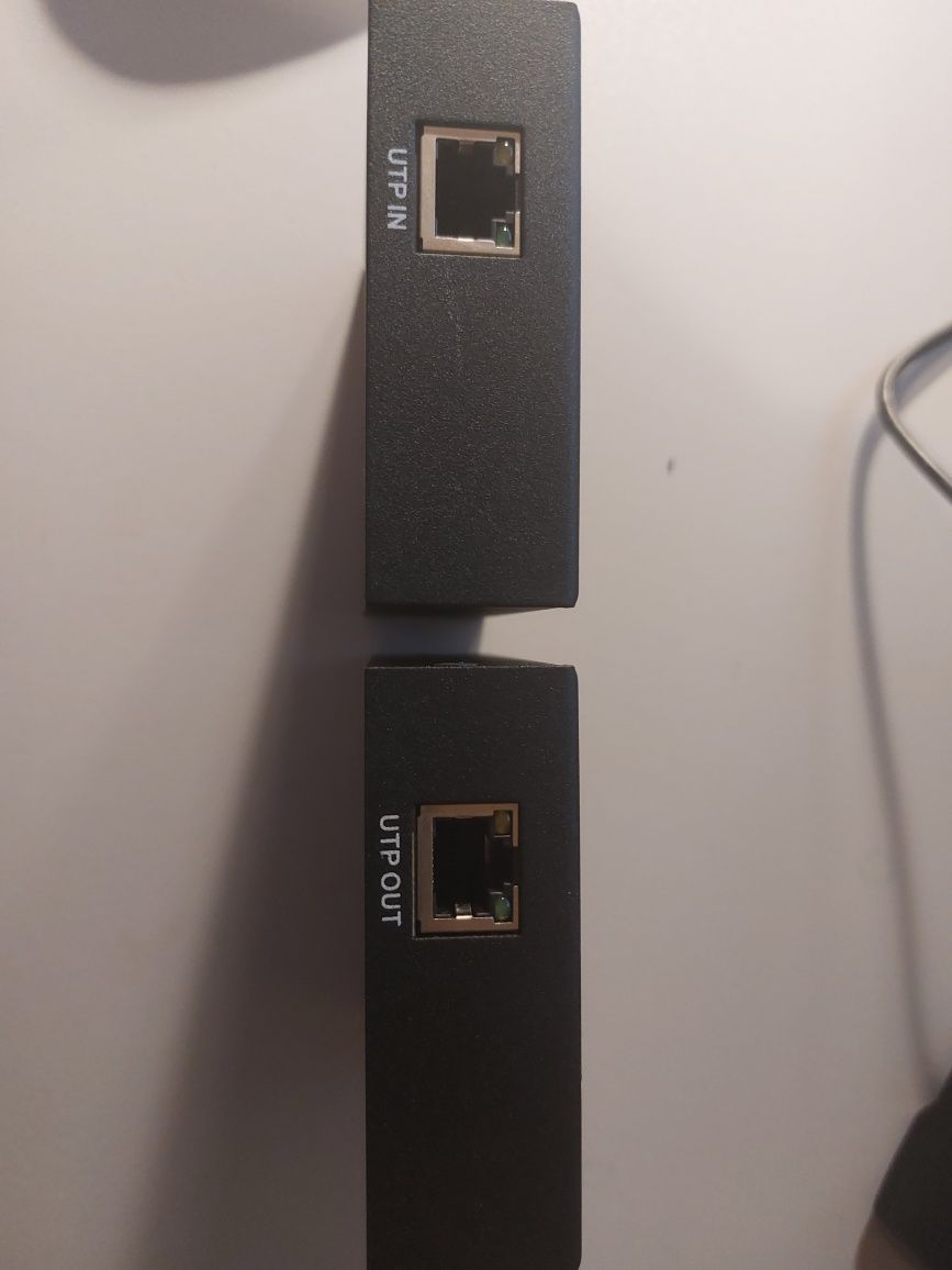 Konwerter HDMI HDMI - transmiter, receiver z zasilaczami