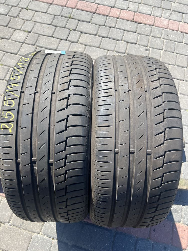 Opony 2szt 255/45/18 21rok Continental Niemcy