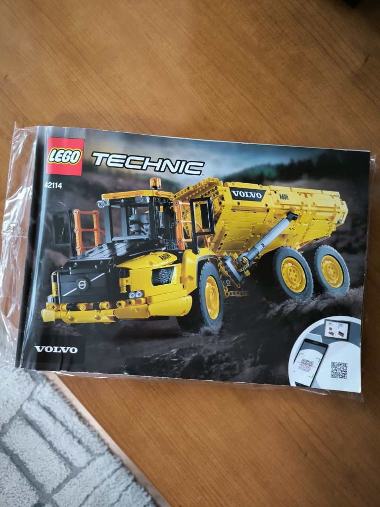 Instrukcja LEGO technic 42114 wozidło Volvo