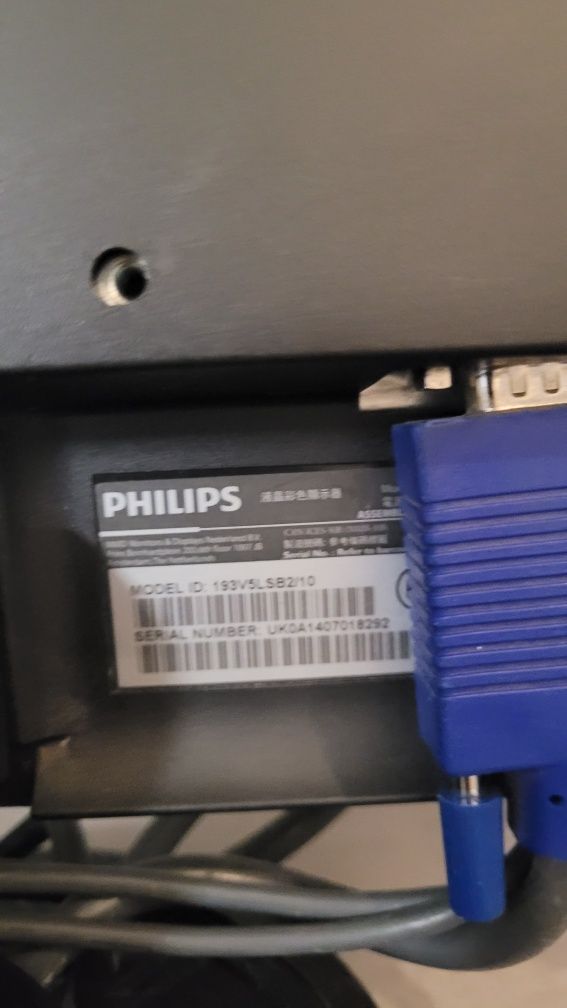 Monitor philips 21,5'