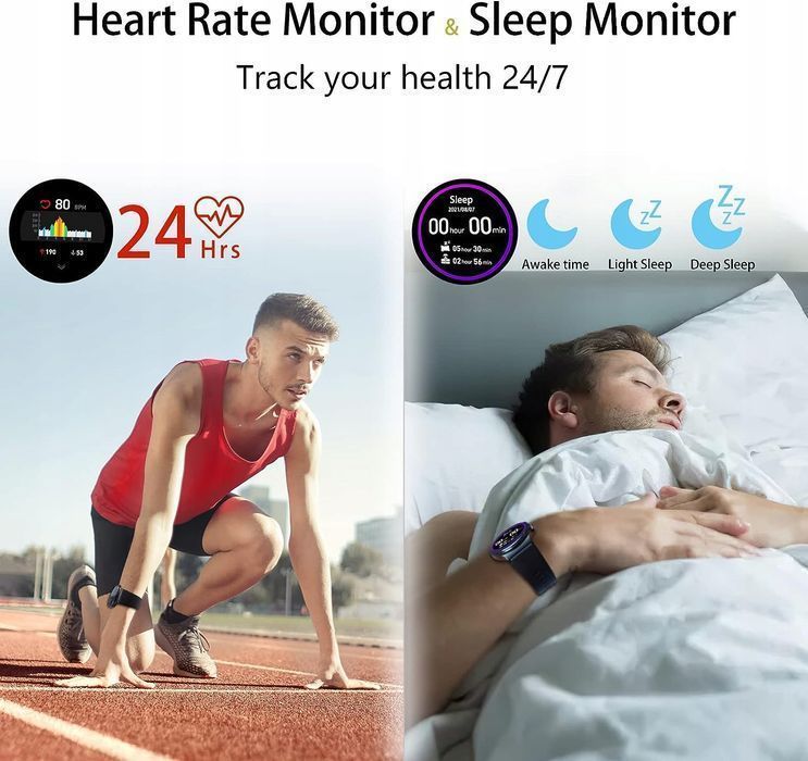 inteligentny zegarek aimoonsa, smartwatch