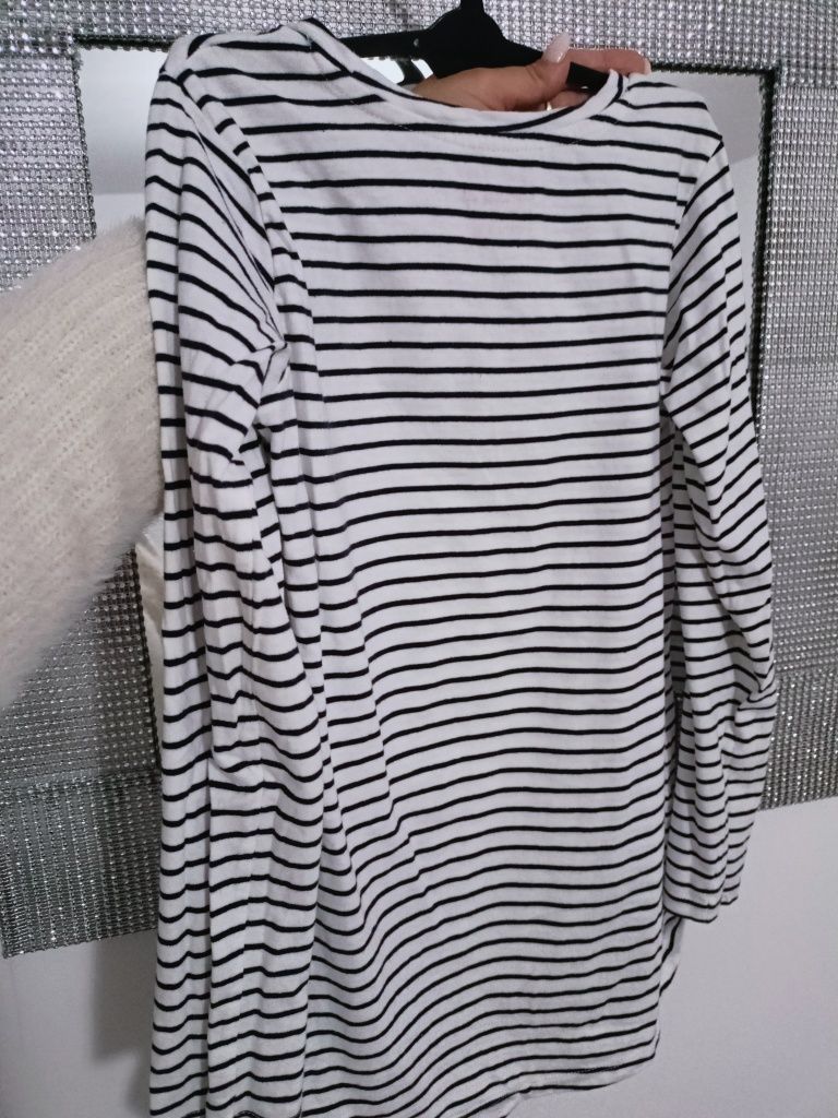 Bluza bawełniana dziewczynka tunika 146 cm