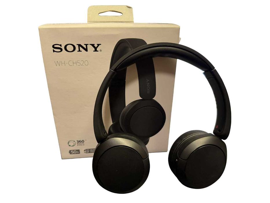 Słuchawki nauszne bezprzewodowe bluetooth Sony WH-CH520 GWARANCJA