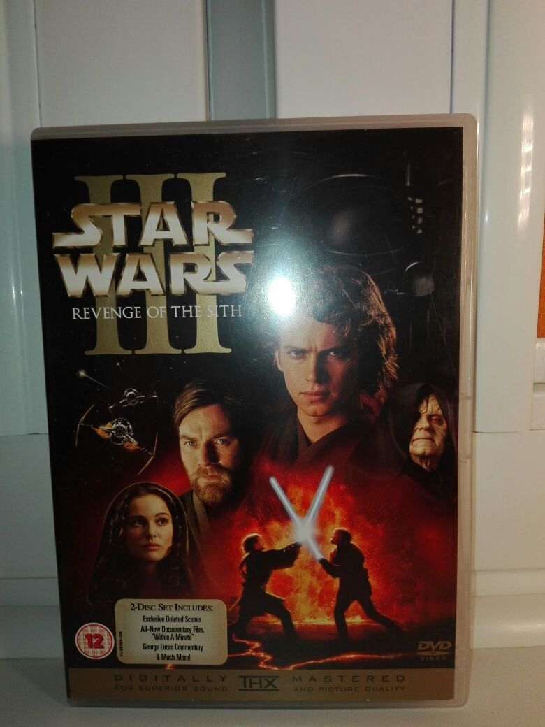 STAR WARS Revenge of of the Sith oryginalna płyta DVD Film!