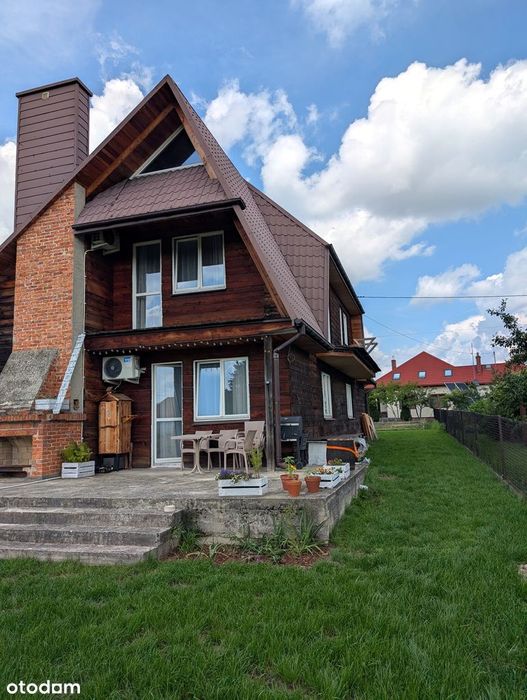 Drewniany dom jednorodzinny Kolbuszowa Dolna