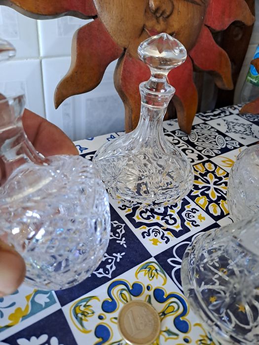 Frascos de perfume cristal