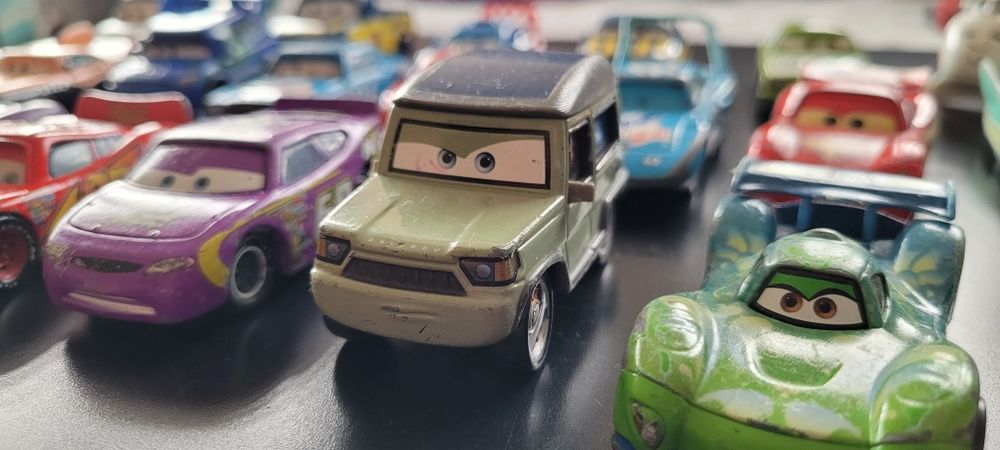 Auta samochody cars Zygzak McQueen Złomek, 20 szt.