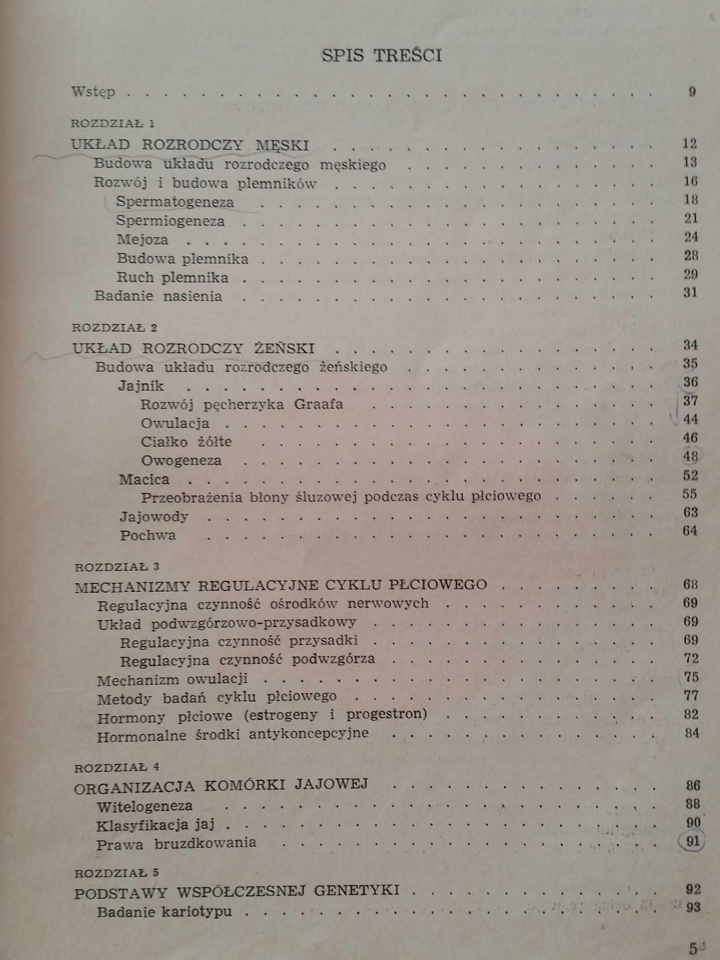 Embriologia ogólna biologia medycyna studia 1972