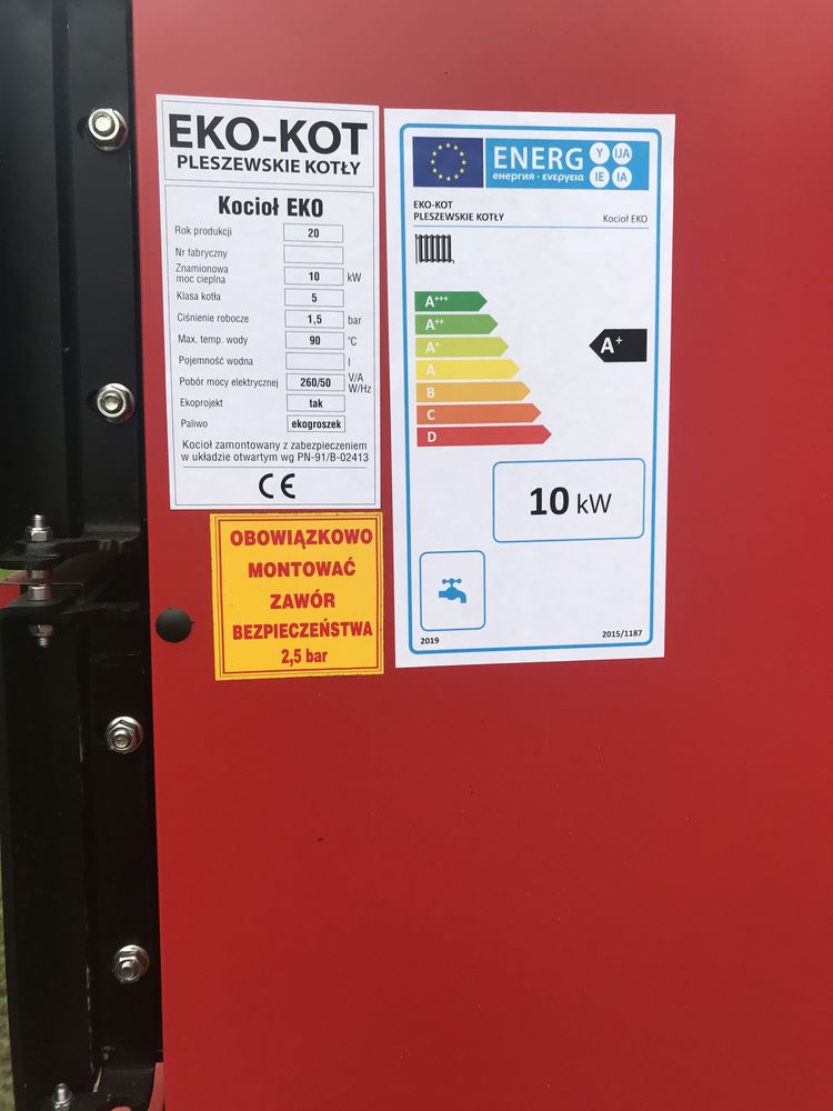 Kocioł piec na drewno węgiel 8 kw piece kotły