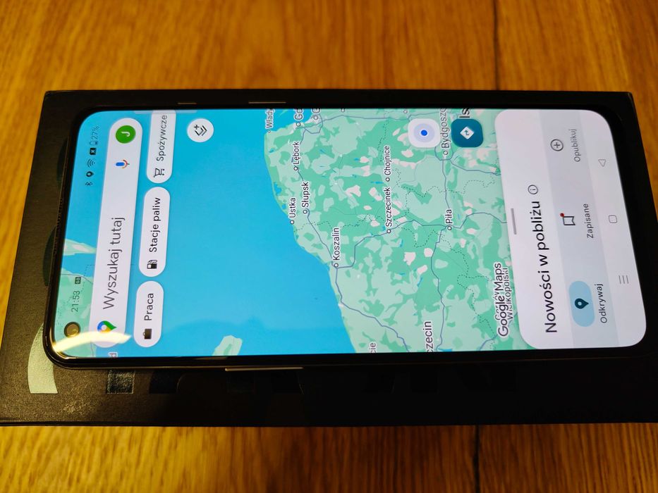 Jak nowy telefon OnePlus Nord 2T 5G 8/128GB Jade Fog, zestaw, smartfon