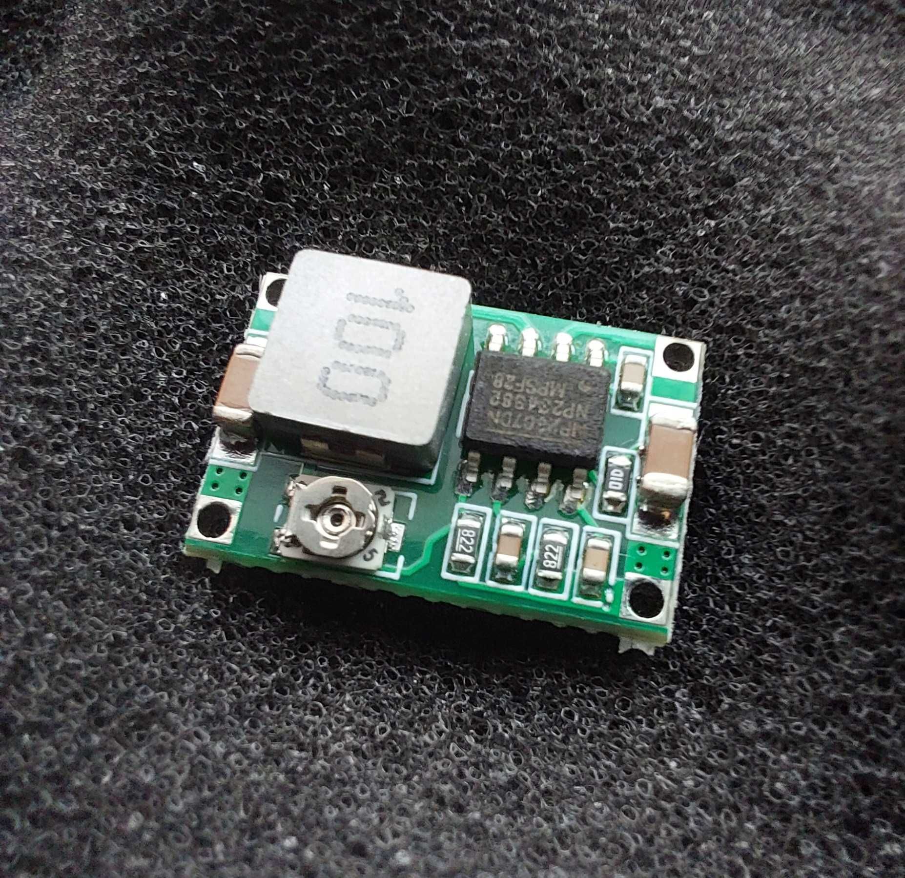 Понижаючий модуль перетворювач конвертер DC-DC mini360 mp2307 1-17в 3А