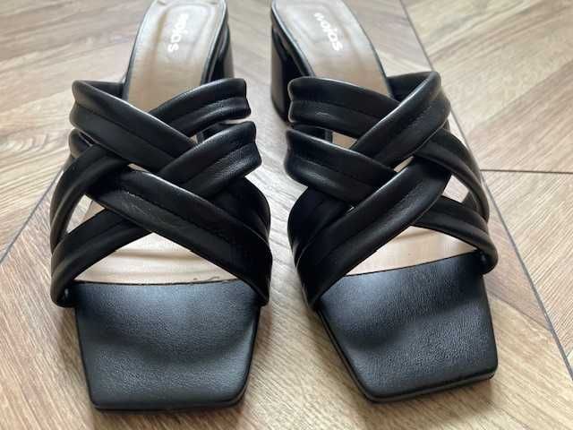 Klapki Wojas rozmiar 39, skóra, nowe