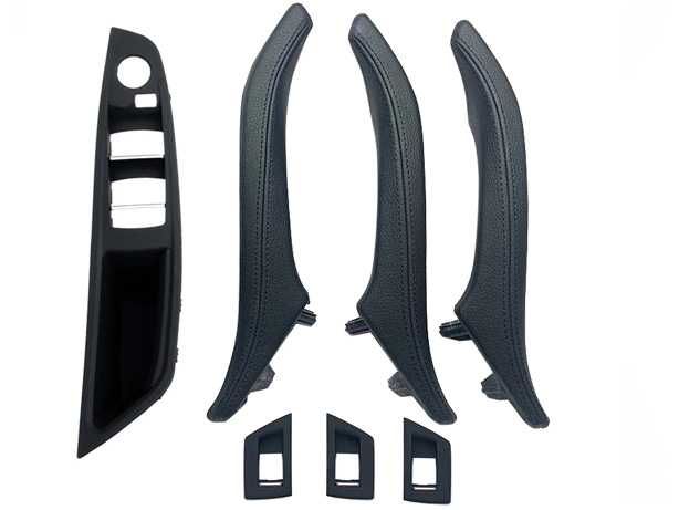 Puxadores Pegas Interiores Pegas Portas BMW F10 F11 F18 (Pele) (NOVO)
