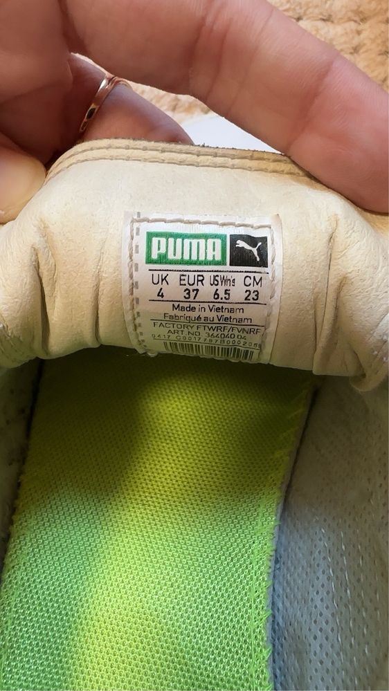 Кеди шкіряні PUMA