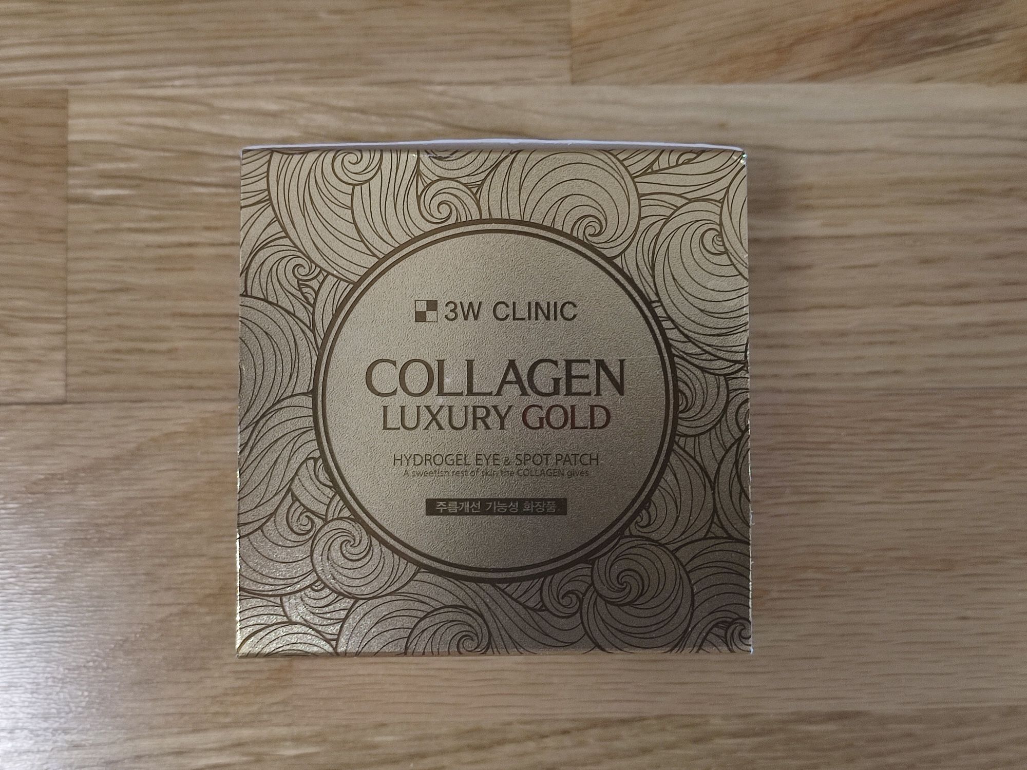 Патчи для кожи вокруг глаз с коллагеном и золотом - 3W Clinic Collagen