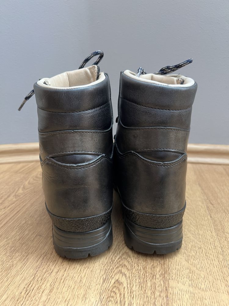 Buty trapery skórzane trekingowe raichle