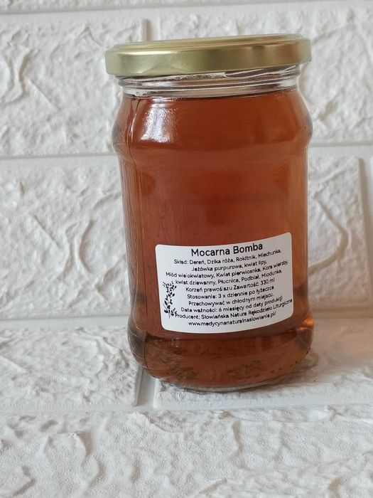 Mocarna bomba - wywar ziołowy