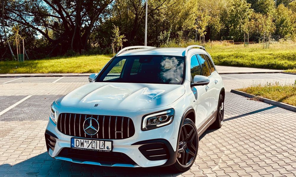 Mercedes-Benz GLB Salon PL, 1Wł, bezwypadkowy, kamera 360, pakiet wyposażenia Premium
